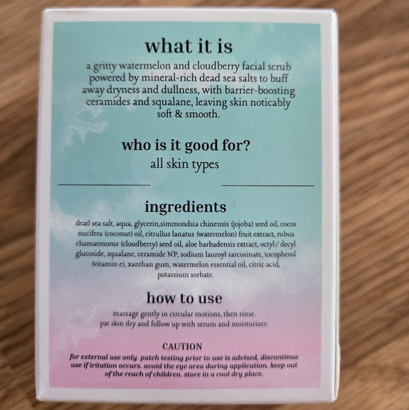 Dallas & James Skincare Watermelon Dream Saltwater Scrub - Picture 2 of 3